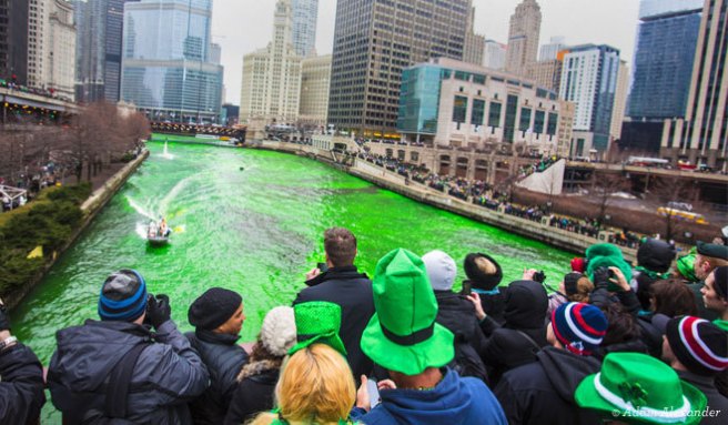 2016 St. Patrick's Day Parade in Chicago, Boston